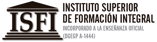 ISFI | Instituto Superior de Formación Integral | 